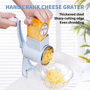 5-in-1 Manual Drum Grater