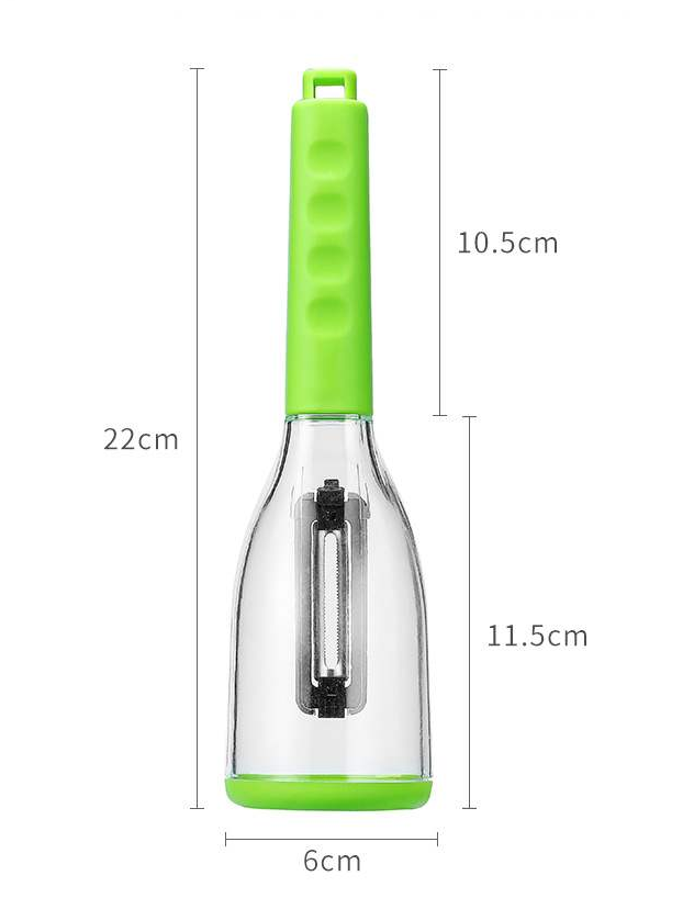 Multifunctional Storage Type Peeling Knife Peeling Knife With Storage Tube Peeler Peeling Kitchen Supplies Household Peeling Knife