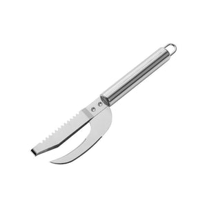 Kitchen 3 In 1 Stainless Steel Scale Planer Fish Scraper Fish Multi-Function Fish Scraper Scale Tool Fish Maw Knife