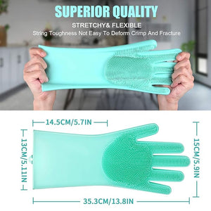 Silicone Cleaning Gloves