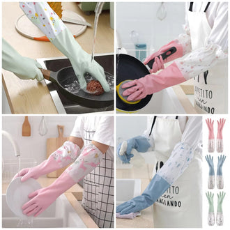 Silicone Cleaning Gloves